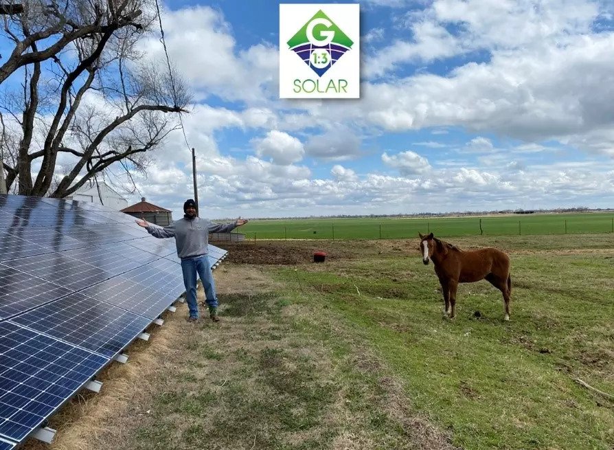 16KW Ground Mount System in Dacoma OK (Farming and Agriculture)