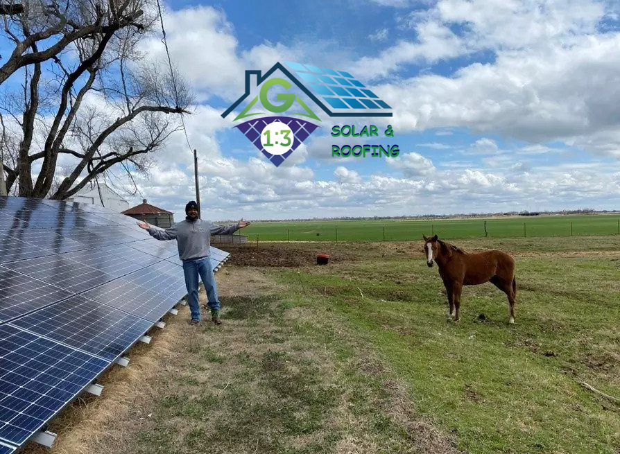 16KW Ground Mount System in Dacoma OK (Farming and Agriculture)