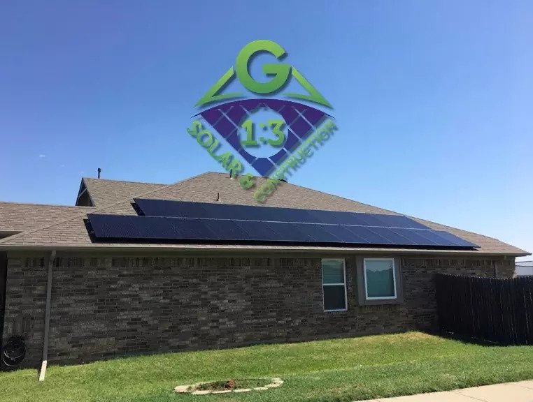 10kw Rooftop Solar System and roof replacement in Norman, OK